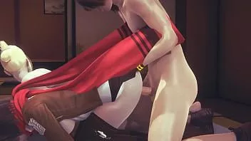 Abspielen Shingeki no kyojin hentai - annie leonhart in einem dreier mit mikasa - japanischer asiatischer manga-anime-spielporno