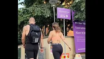 Redare Candid ass - uimitoare fată gymshark cu fund mare