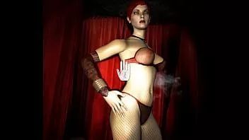 Redare Metro: ultima lumină - striptease cu sânii mari, curvă roșcată